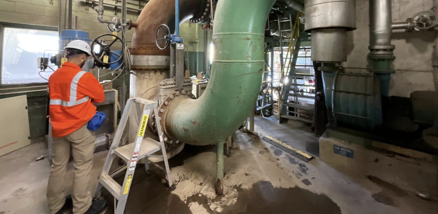 Underground intake rehabilitation model